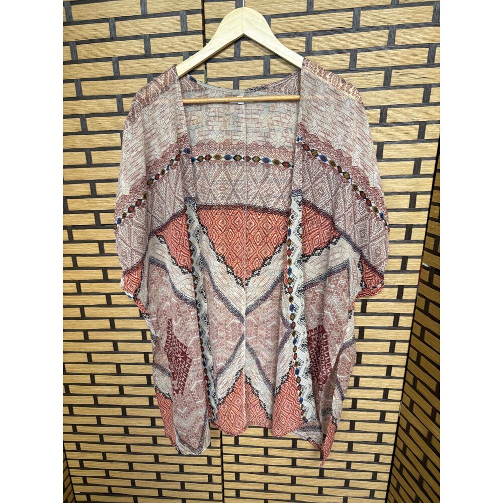 Maurices Boho Kimono/Swim Coverup OSFA‎